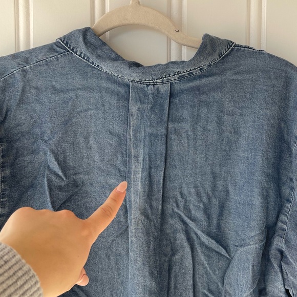 Blue Button Down - Picture 5 of 5